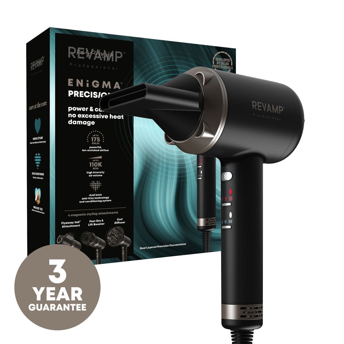 Revamp Enigma PRECISION Hair Dryer, DR-7000-GB GOODS Costco UK