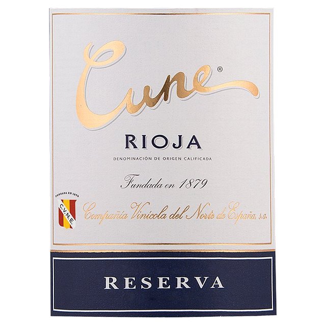 Cune Reserva Rioja    75cl