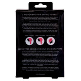 Lot de 2 serviettes pour cheveux microfibre Danielle Creations - Produit britannique