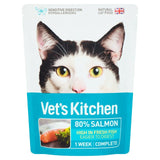 Vet's Kitchen Ultra Fresh Cat Food Salmon   385g GOODS M&S   