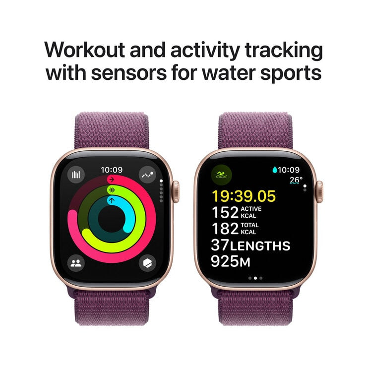 Apple Watch Series 10 42mm rose gold aluminium case - British product