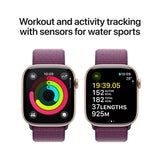 Apple Watch Series 10 42mm rose gold aluminium case - British product