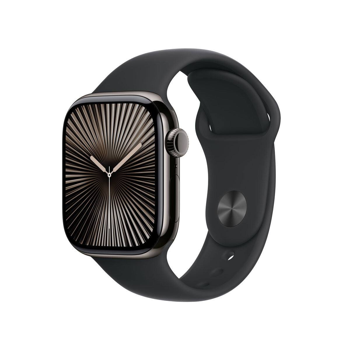 Apple Watch Series 10 42mm Slate Titanium Black Sport Band - British product