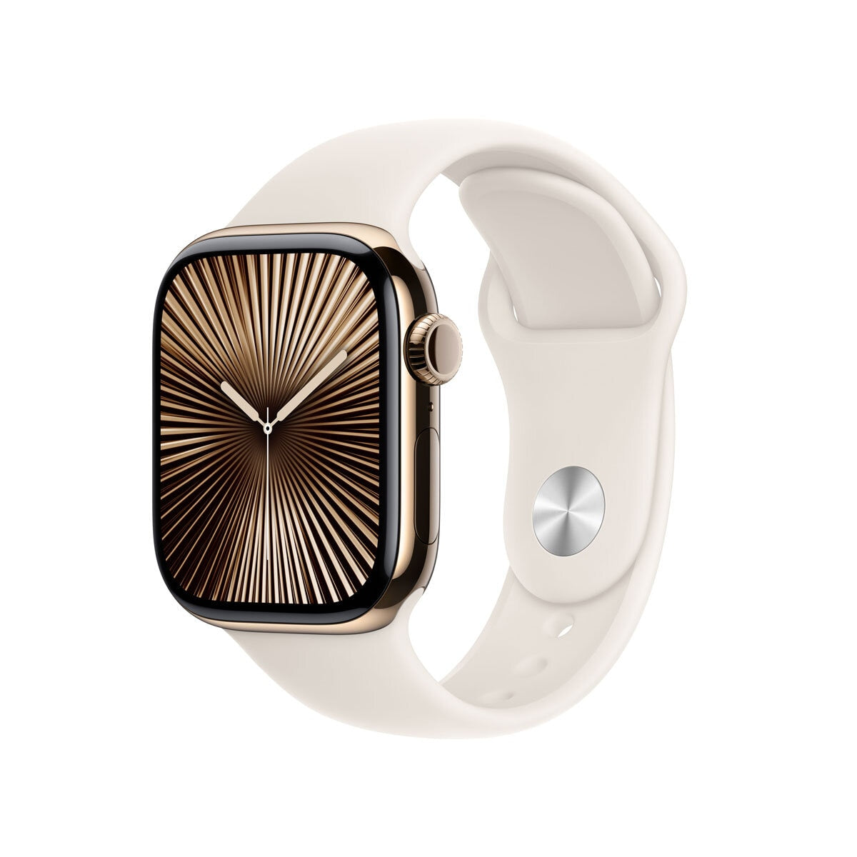 Apple Watch Series 10 42mm gold titanium smartwatch - British product