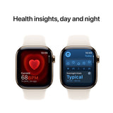 Apple Watch Series 10 42mm gold titanium smartwatch - British product