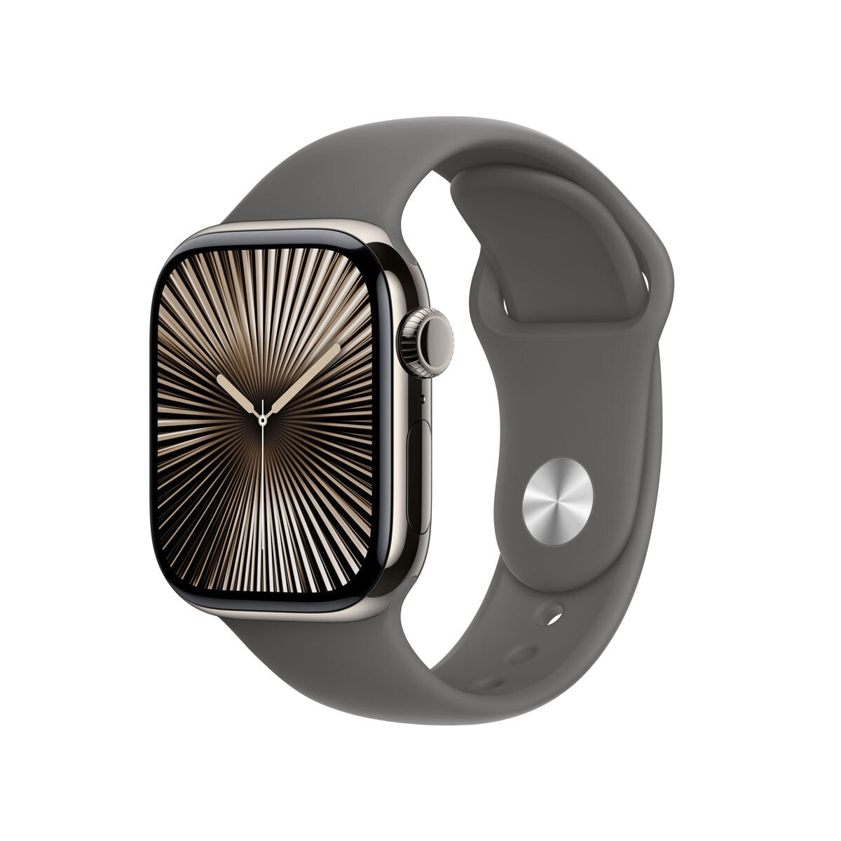 Apple Watch Series 10 GPS Cellular Natural Titanium 42mm, UK version