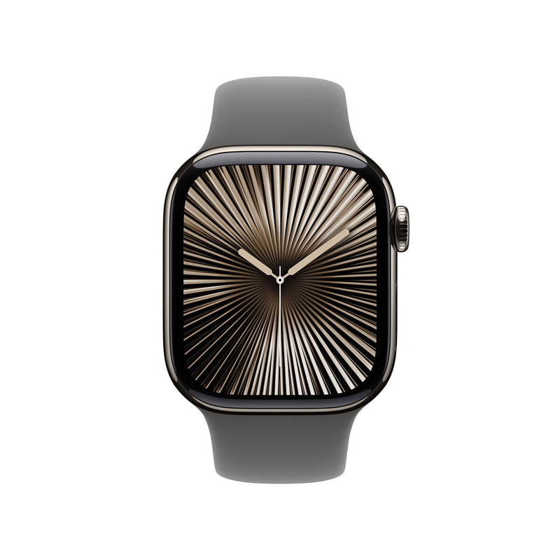 Apple Watch Series 10 GPS Cellular Natural Titanium 42mm, UK version