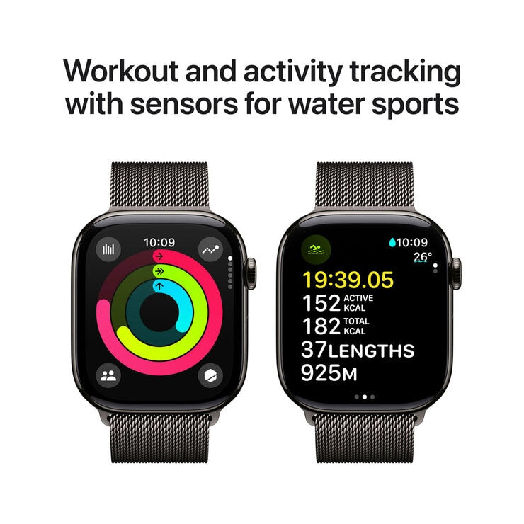 Apple Watch Series 10 46mm Slate Titanium GPS + Cellular, UK version