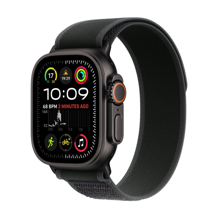 Apple Watch Ultra 2 49mm titanium case with Trail Loop (British brand)
