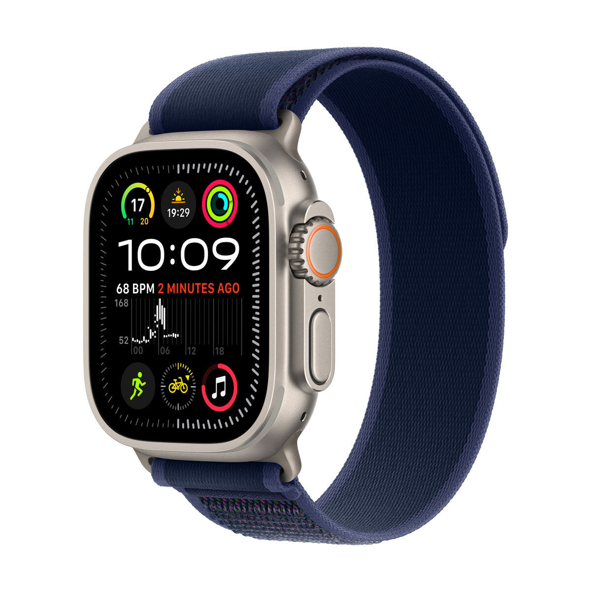 Apple Watch Ultra 2 49mm titanium trail loop (British brand)