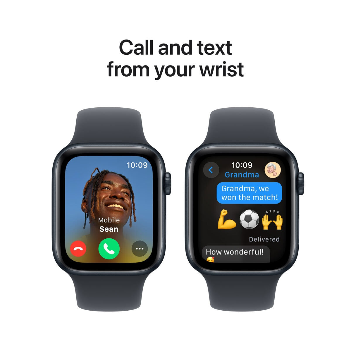 Apple smartwatch SE GPS 44mm Midnight (British brand)