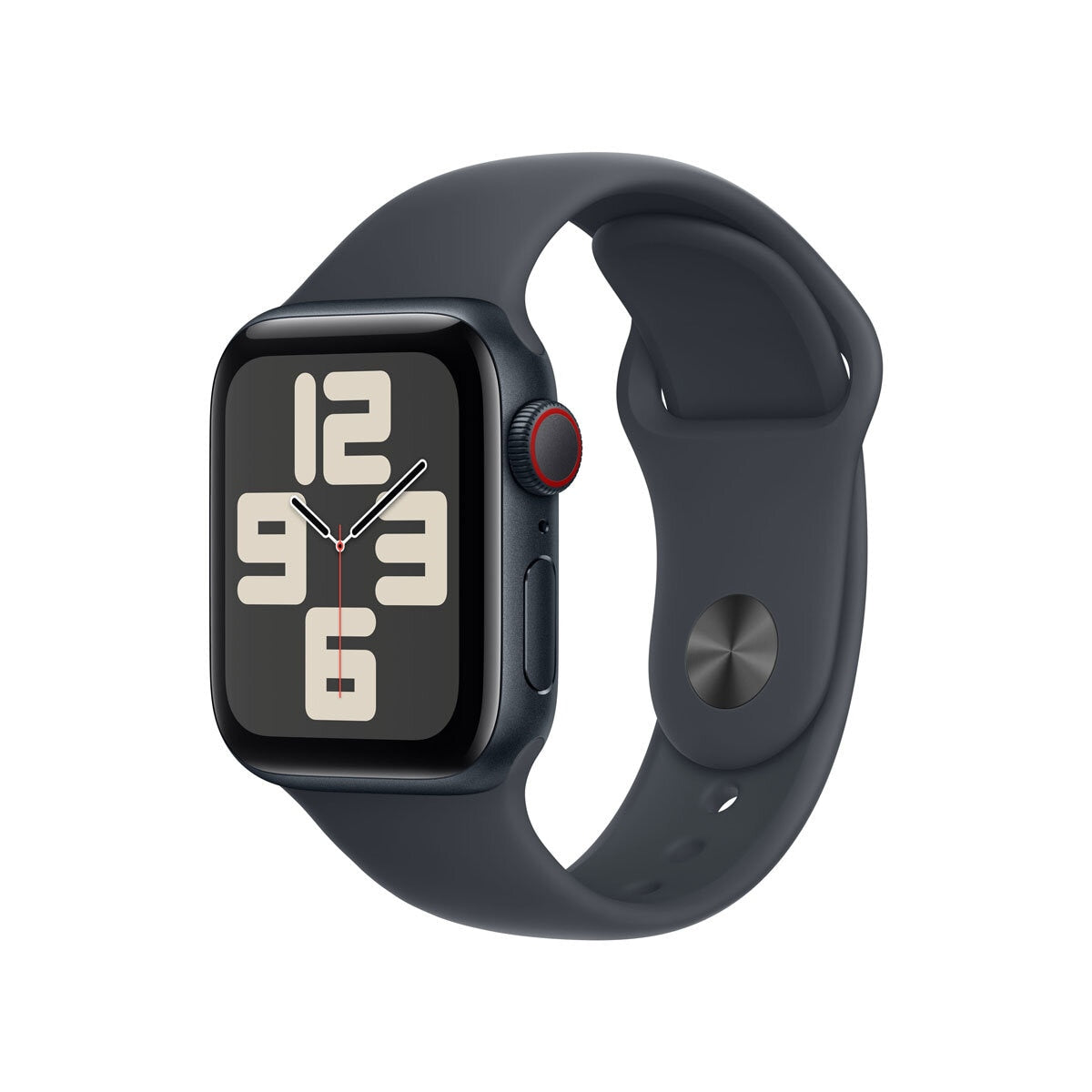 Apple Watch SE 40mm Midnight Aluminium Sport Band, imported from the UK