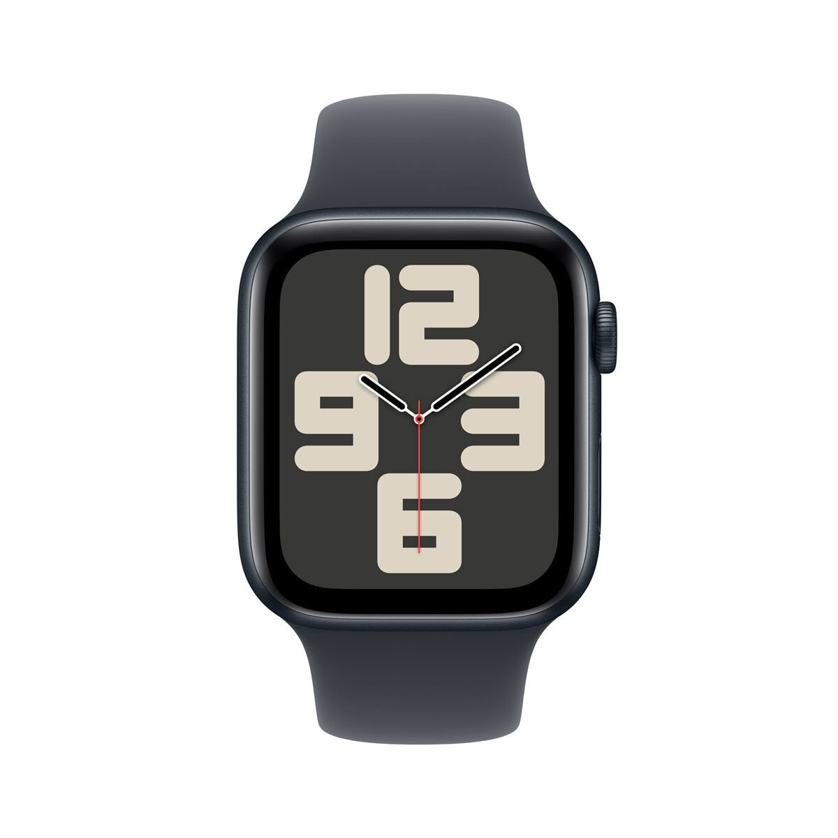 Apple Watch SE 44mm midnight aluminium sport band, imported from the UK