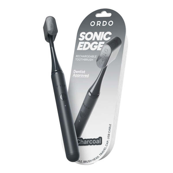 Ordo Sonic Edge rechargeable toothbrush charcoal - British product