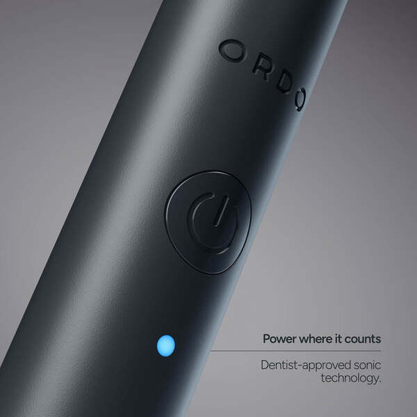 Ordo Sonic Edge rechargeable toothbrush charcoal - British product