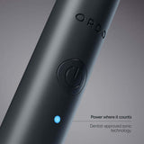 Ordo Sonic Edge rechargeable toothbrush charcoal - British product