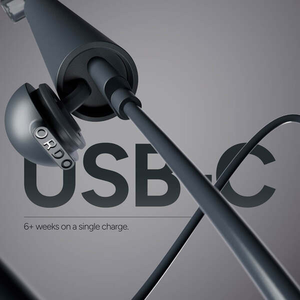 Ordo Sonic Edge rechargeable toothbrush charcoal - British product