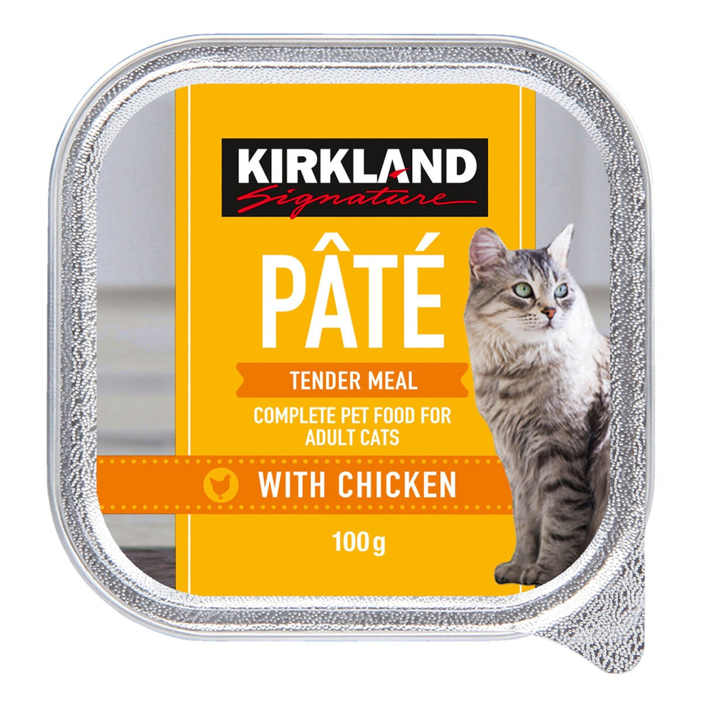 Kirkland Signature Tender Meal Variety Cat Food, 48 x 100g