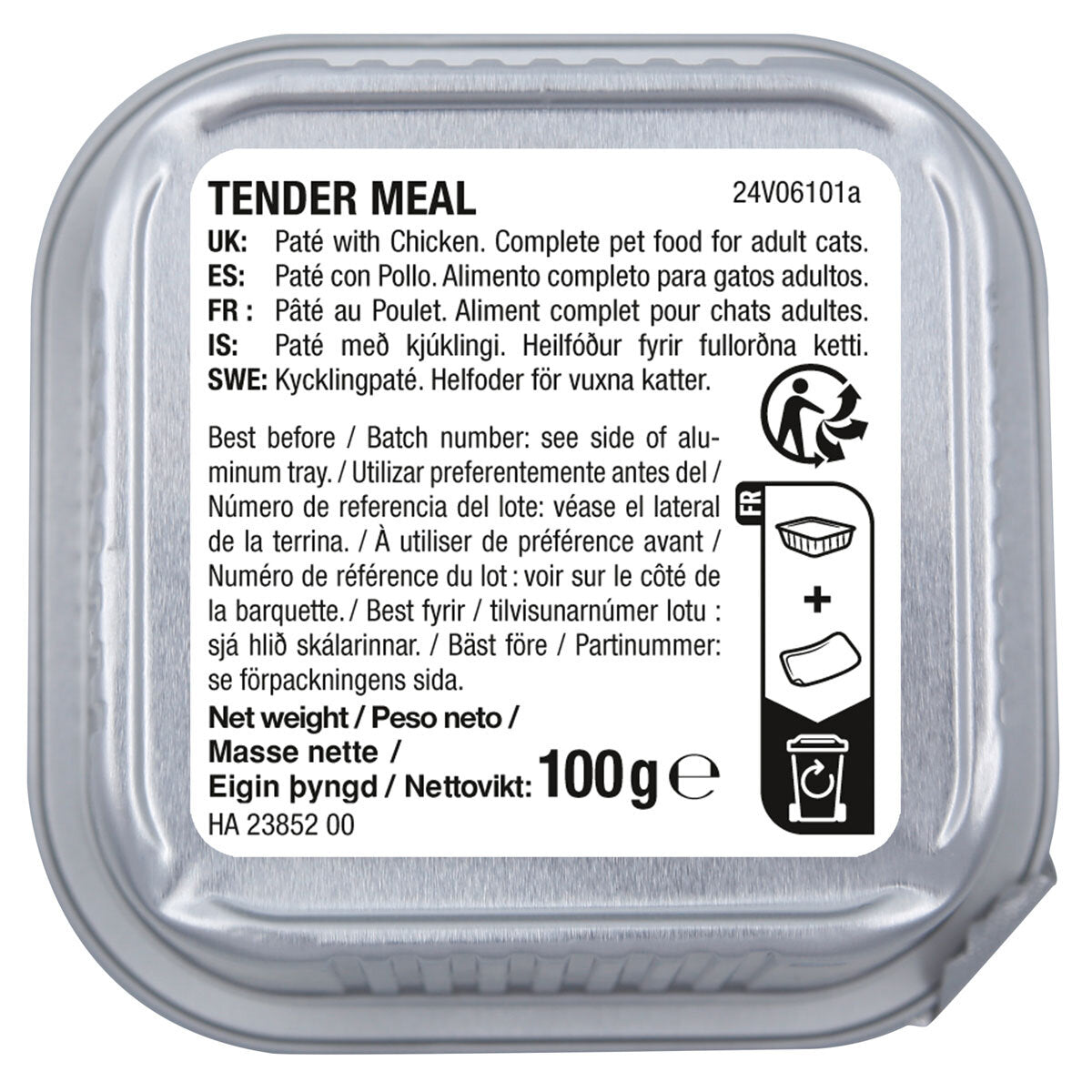 Kirkland Signature Tender Meal Variety Cat Food, 48 x 100g GOODS Costco UK