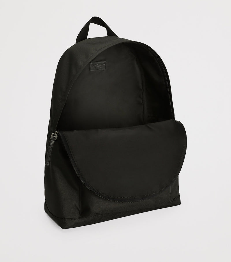 Dolce&Gabbana kids backpack varsity style nylon, UK version