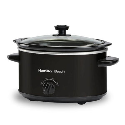 Superdrug Hamilton Beach The Comfort Cook 3.5L Black Slow Cooker- Buy online at McGrocer