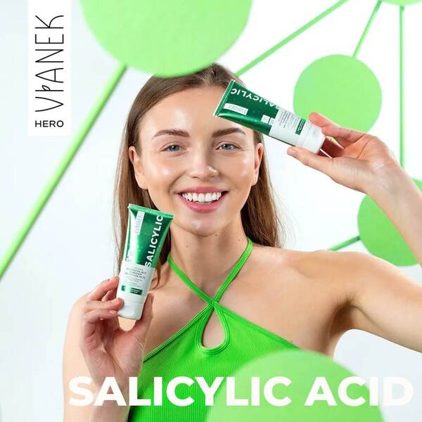 Vianek deep cleansing face mask with salicylic acid 75ml, UK version