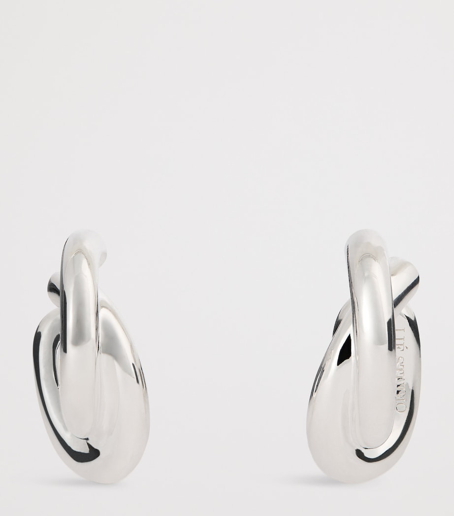 LIÉ STUDIO Diana hoop earrings 1.5cm, imported from the UK