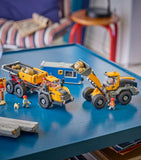 Lego City Dump Truck and Front End Loader toy set 1132 pieces, imported from the UK