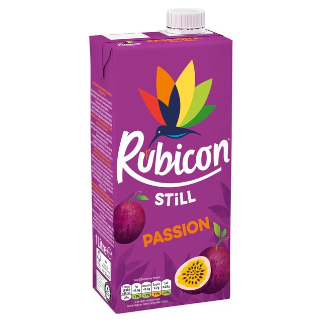 Rubicon Still Passion Juice Drink   1L