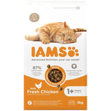 IAMS Adult Dry Cat Food Chicken   3kg GOODS M&S   