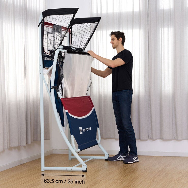 Medal Sports EZ Fold Basketball 213cm Height, imported from the UK