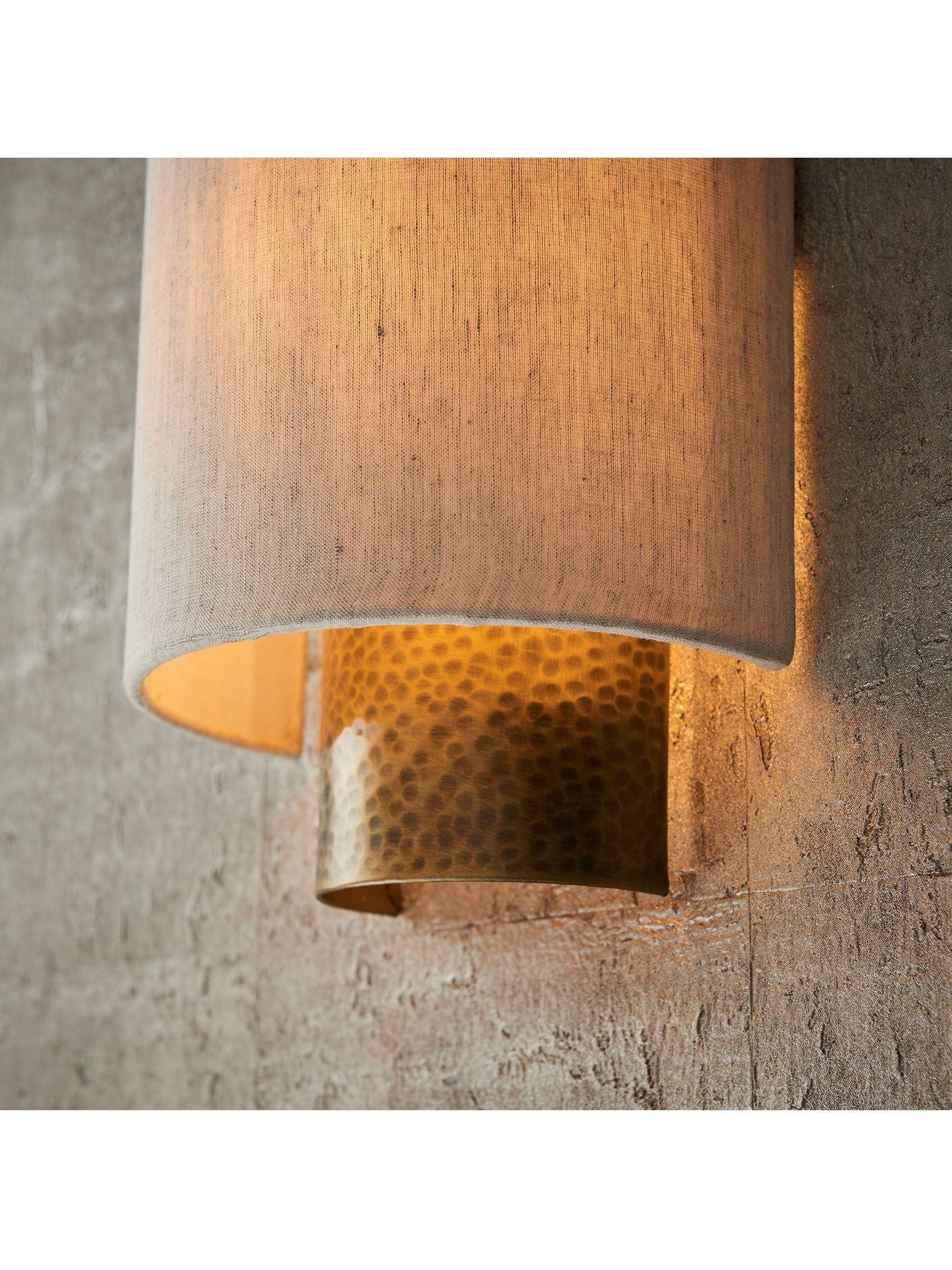 Gallery Home brown wall light, aged bronze finish, imported from the UK