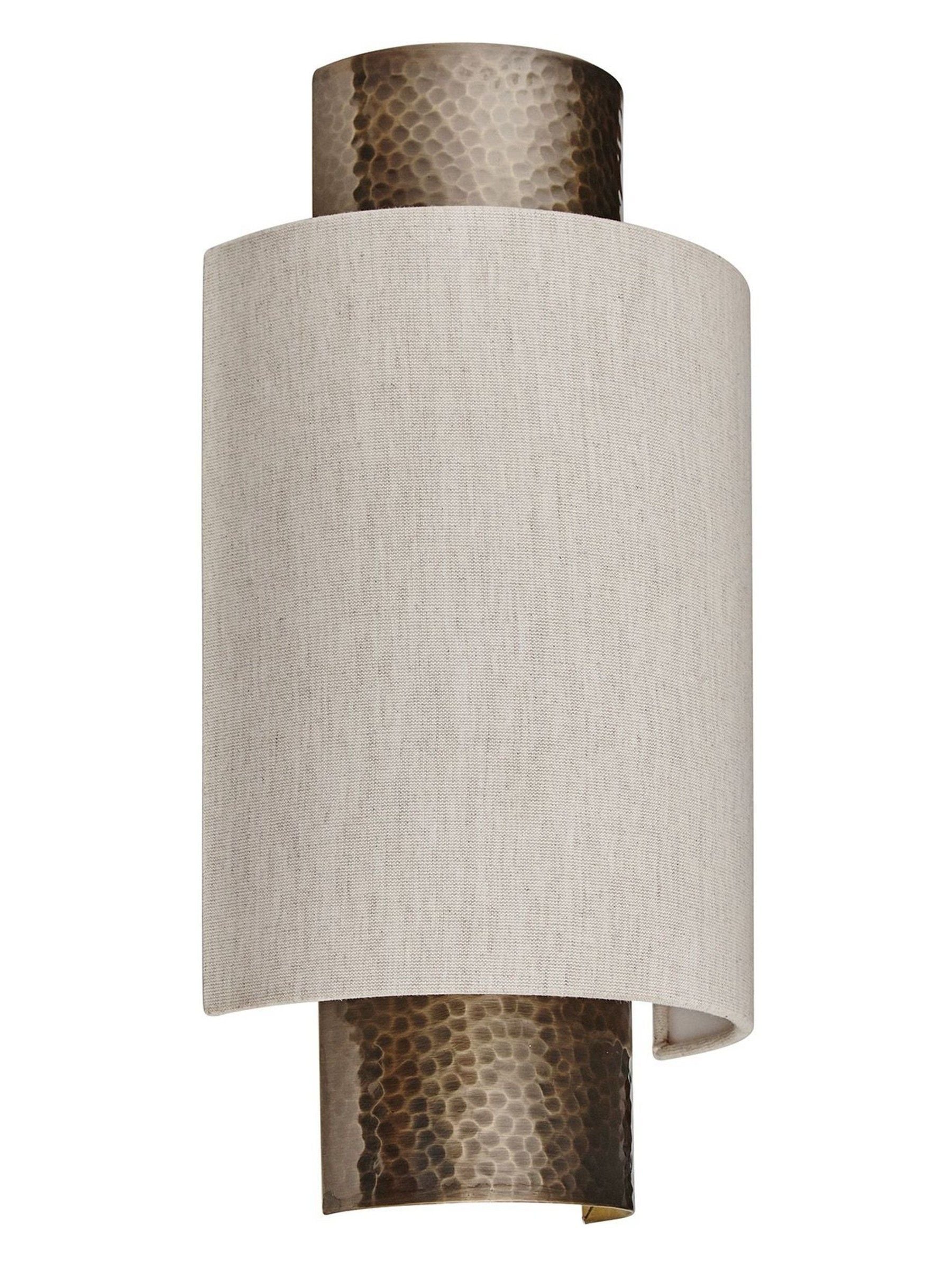 Gallery Home brown wall light, aged bronze finish, imported from the UK