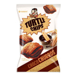 Orion Turtle Chips Choco Churros 481g, imported from Korea