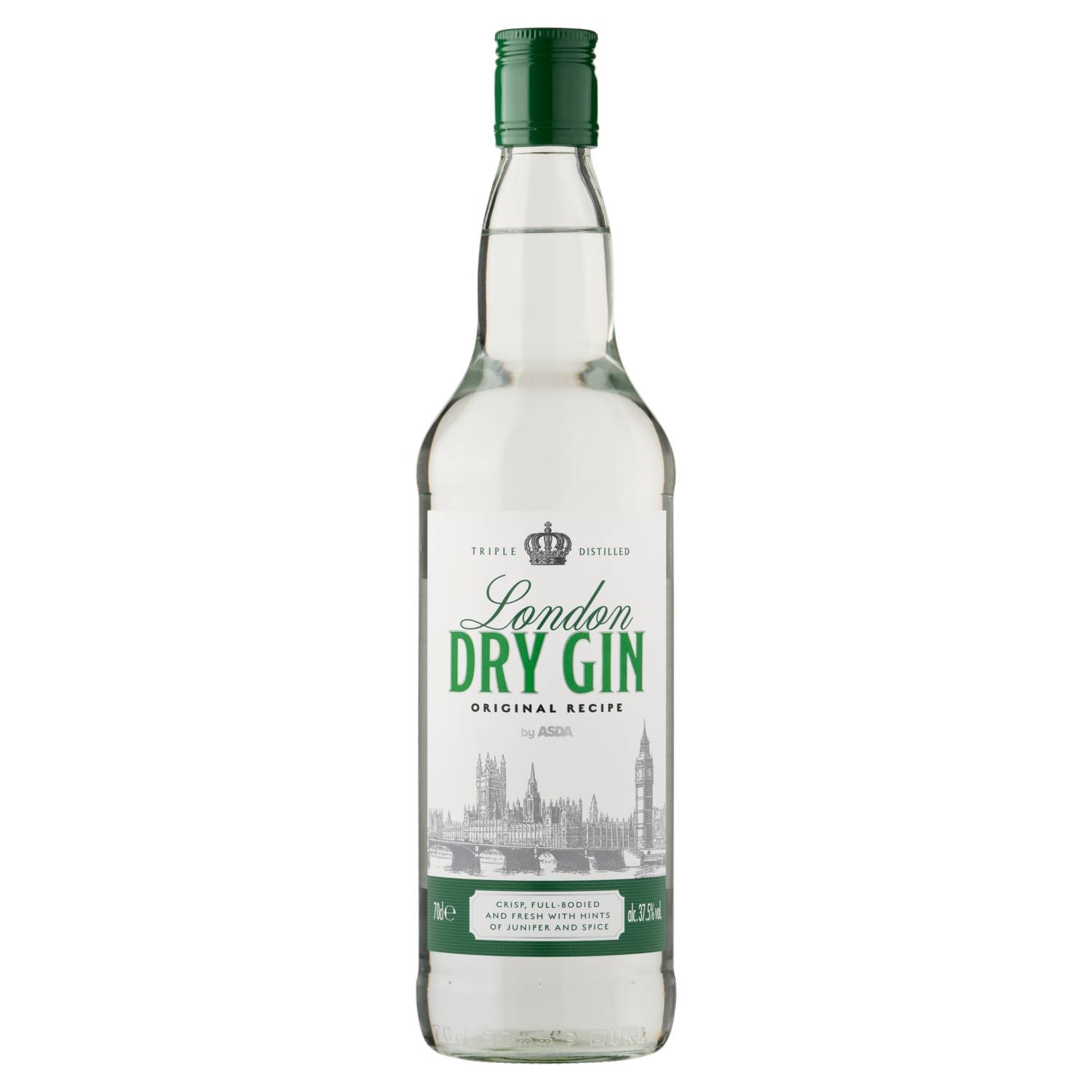 ASDA London Dry Gin 70cl, UK version