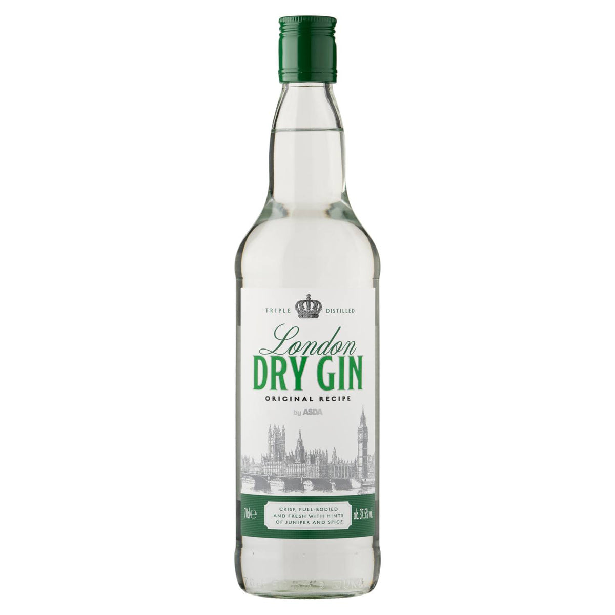 ASDA London Dry Gin 70cl, UK version