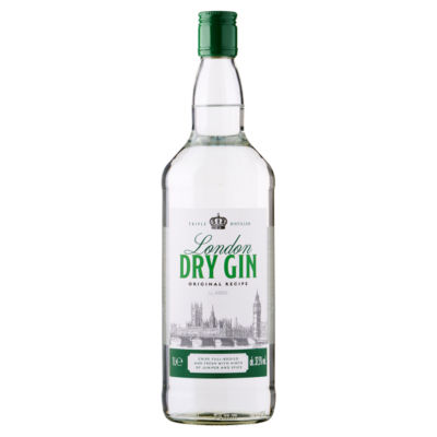 ASDA London Dry Gin 1 Litre - British product