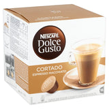 Nescafe Dolce Gusto Cortado Espresso Macchiato Pods   16 per pack GOODS M&S   