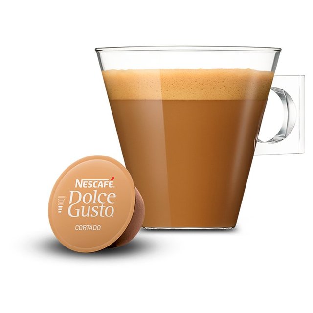 Nescafe Dolce Gusto Cortado Espresso Macchiato Pods   16 per pack GOODS M&S   