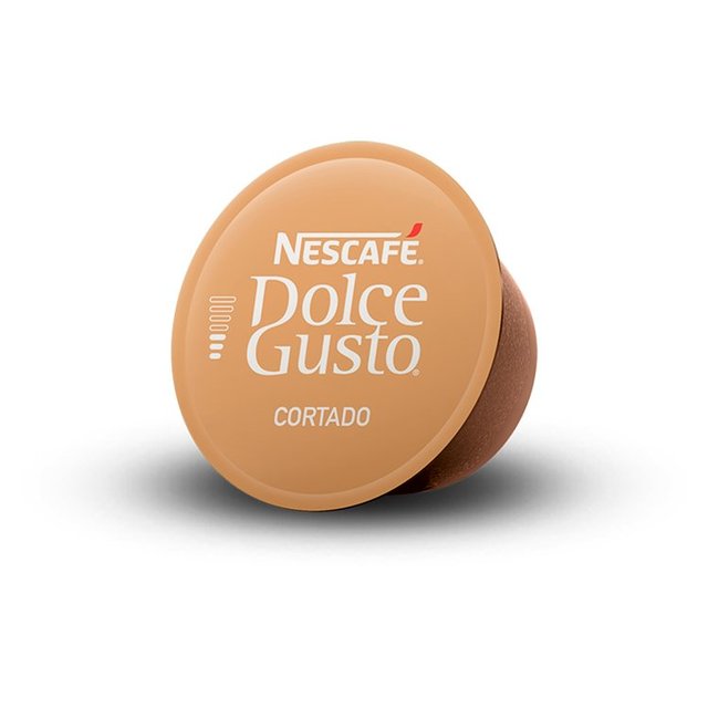 Nescafe Dolce Gusto Cortado Espresso Macchiato Pods   16 per pack