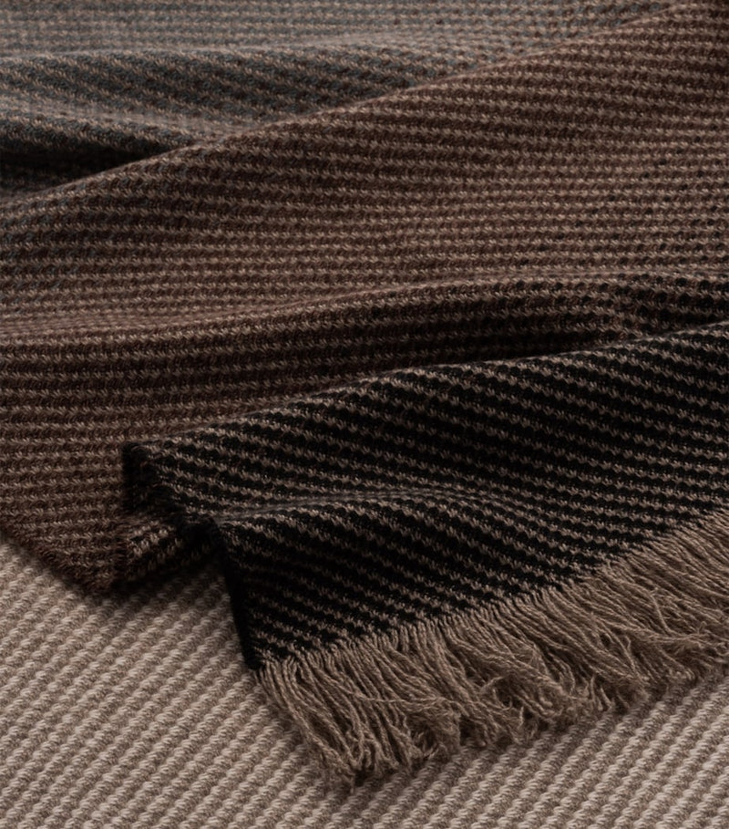 Begg x Co cashmere Mossband Harmony scarf 125cm x 200cm, imported from the UK