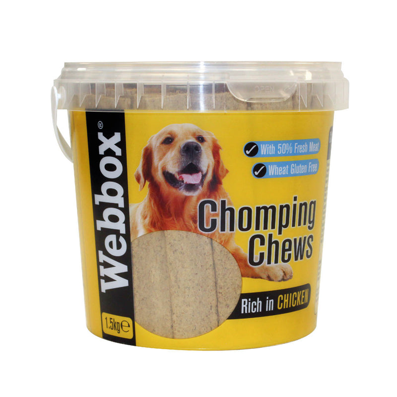 Webbox Meaty Chomping Chews 1.5kg (British brand)