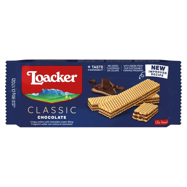 Loacker Cremkakao Chocolate Wafer   90g GOODS M&S   