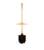 ZODIAC gold-plated toilet brush holder (British brand)