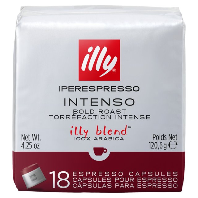 illy Iperespresso Dark Capsules   18 per pack GOODS M&S   