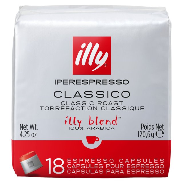 illy Iperespresso Classic Capsules   18 per pack