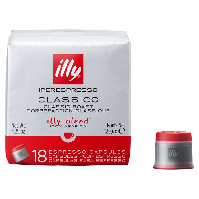 illy Iperespresso Classic Capsules   18 per pack GOODS M&S   