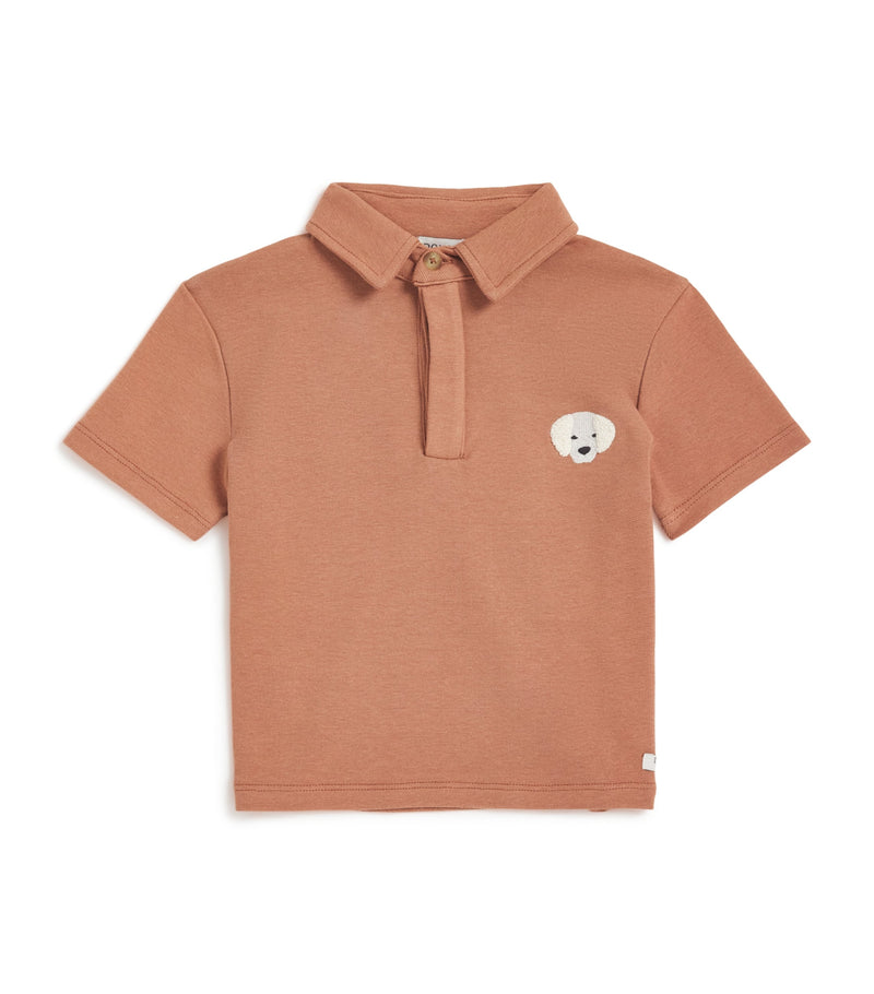 Donsje Golden Retriever Children's Polo Shirt 0 Months-4 Years - British product