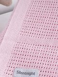 Silentnight 2-pakning rosa babyteppe, britisk versjon