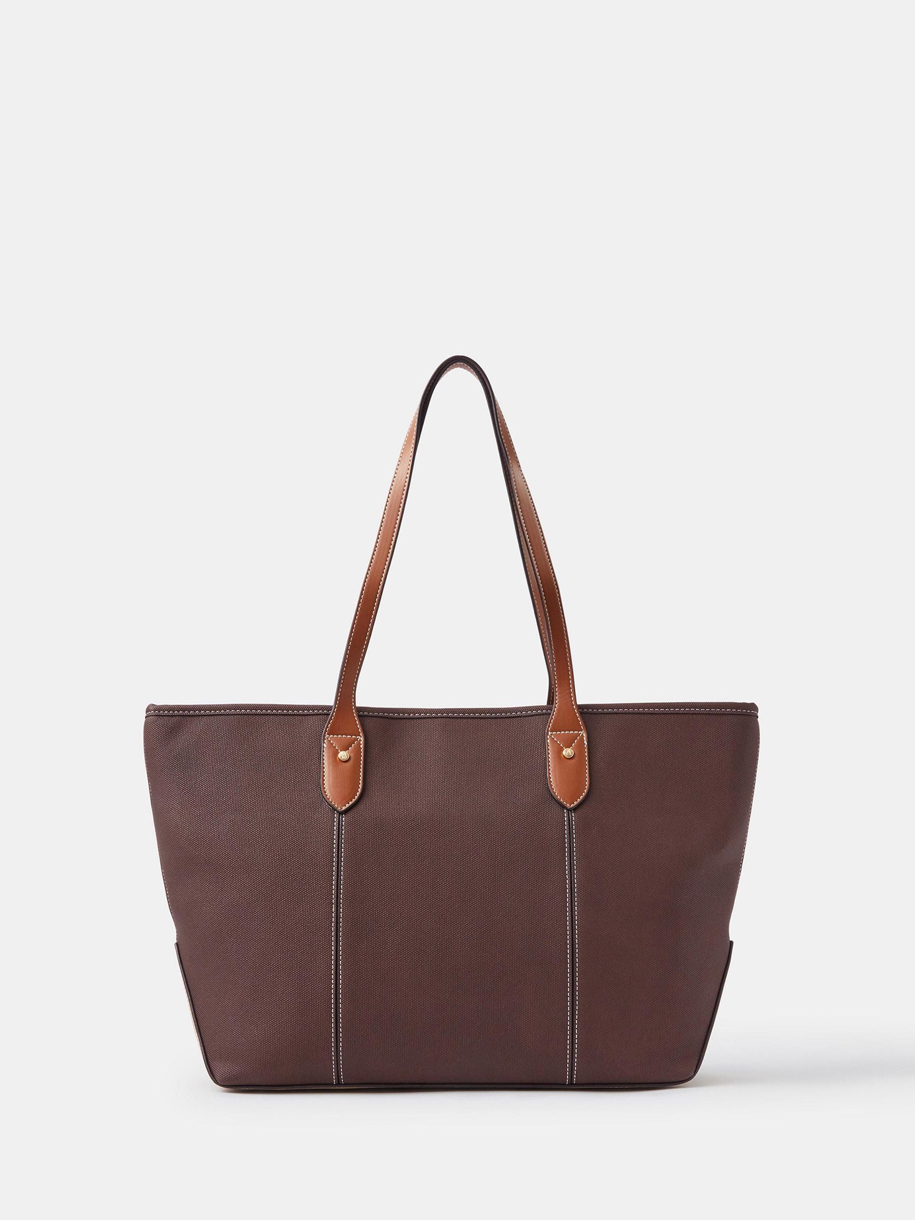 Accessorize blue plain large tote bag - British brand